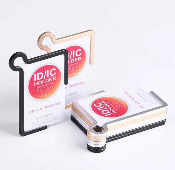Aluminium Card Holder Lanyard