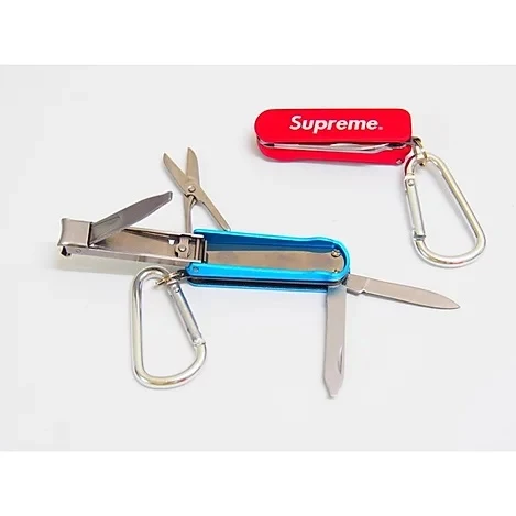 Multi-Function Bottle Opener Keychain