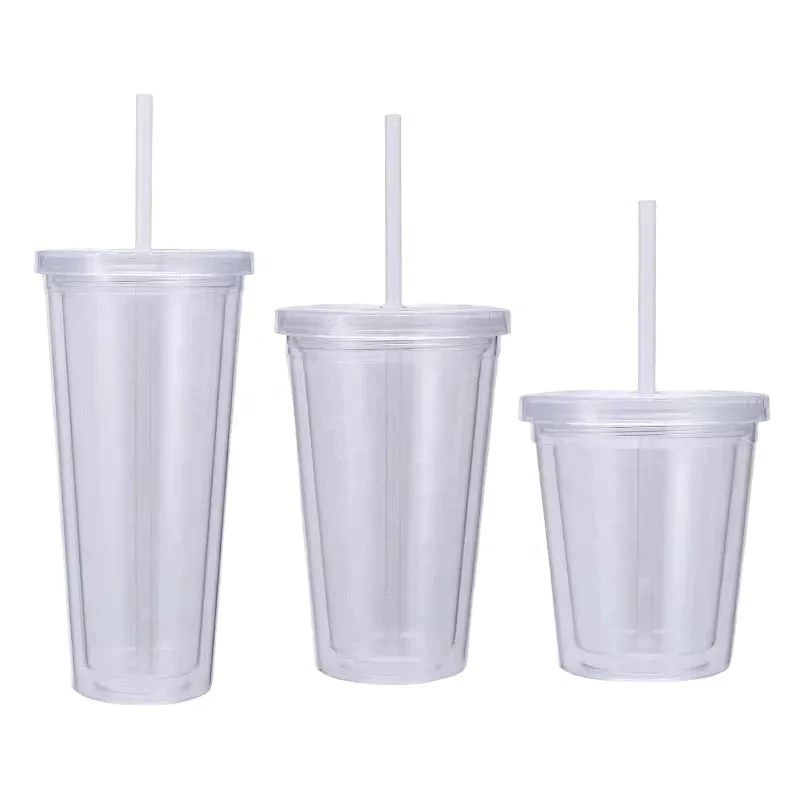 Double Wall Straw Tumbler