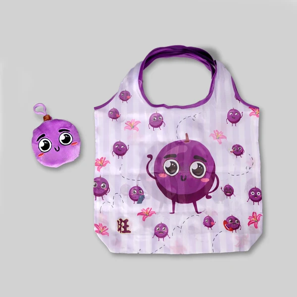 Foldable Plush Tote Bag