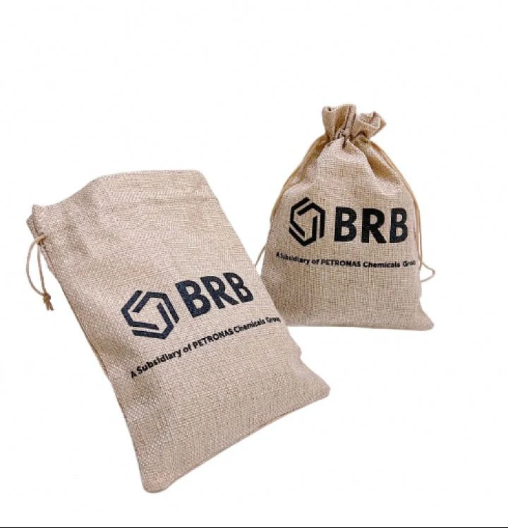 Hessian Drawstring Pouch