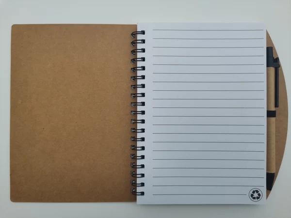 Kraft Eco Notebook with Pen