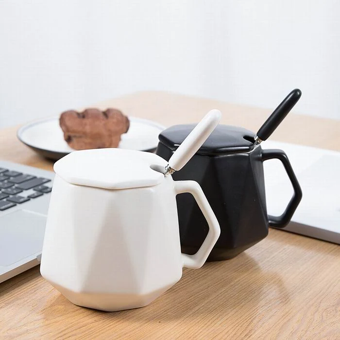 Polygon Ceramic Mug 380ml