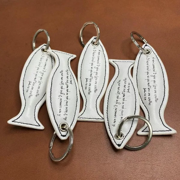 PU Leather Keychain
